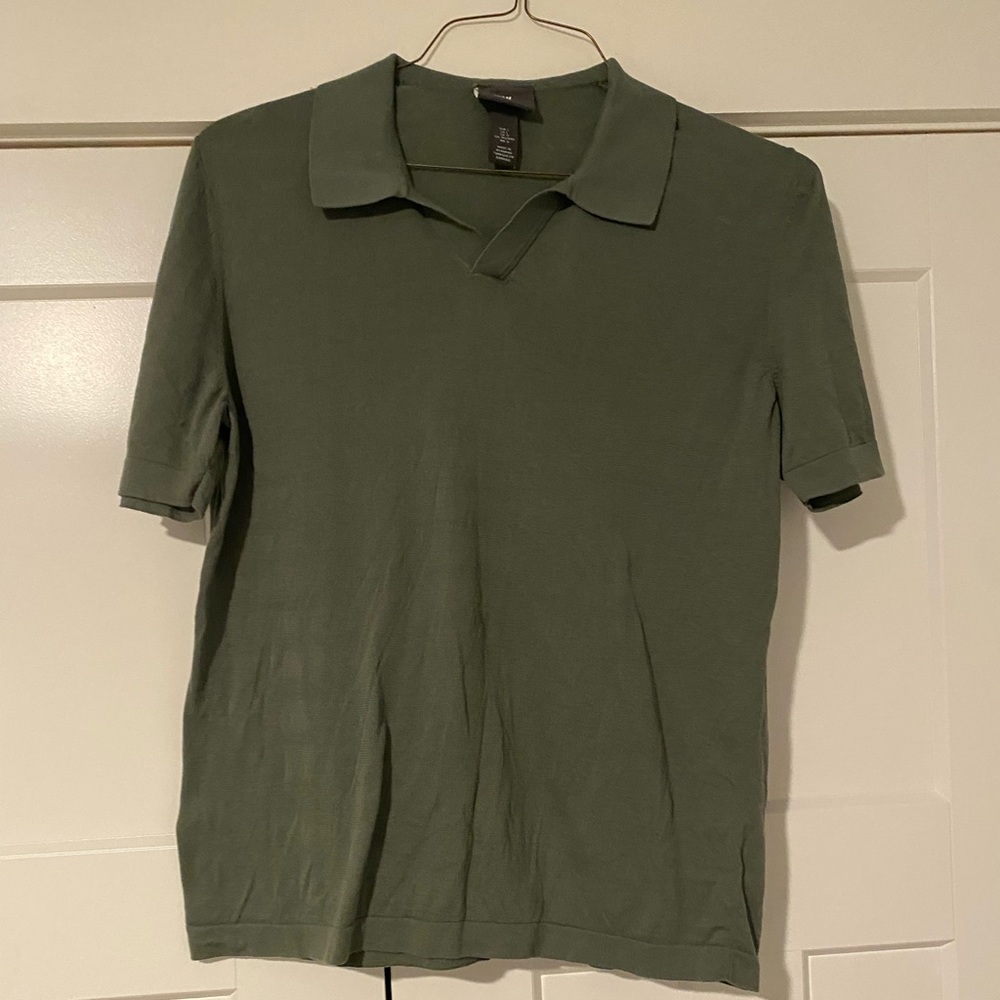 Knit polo